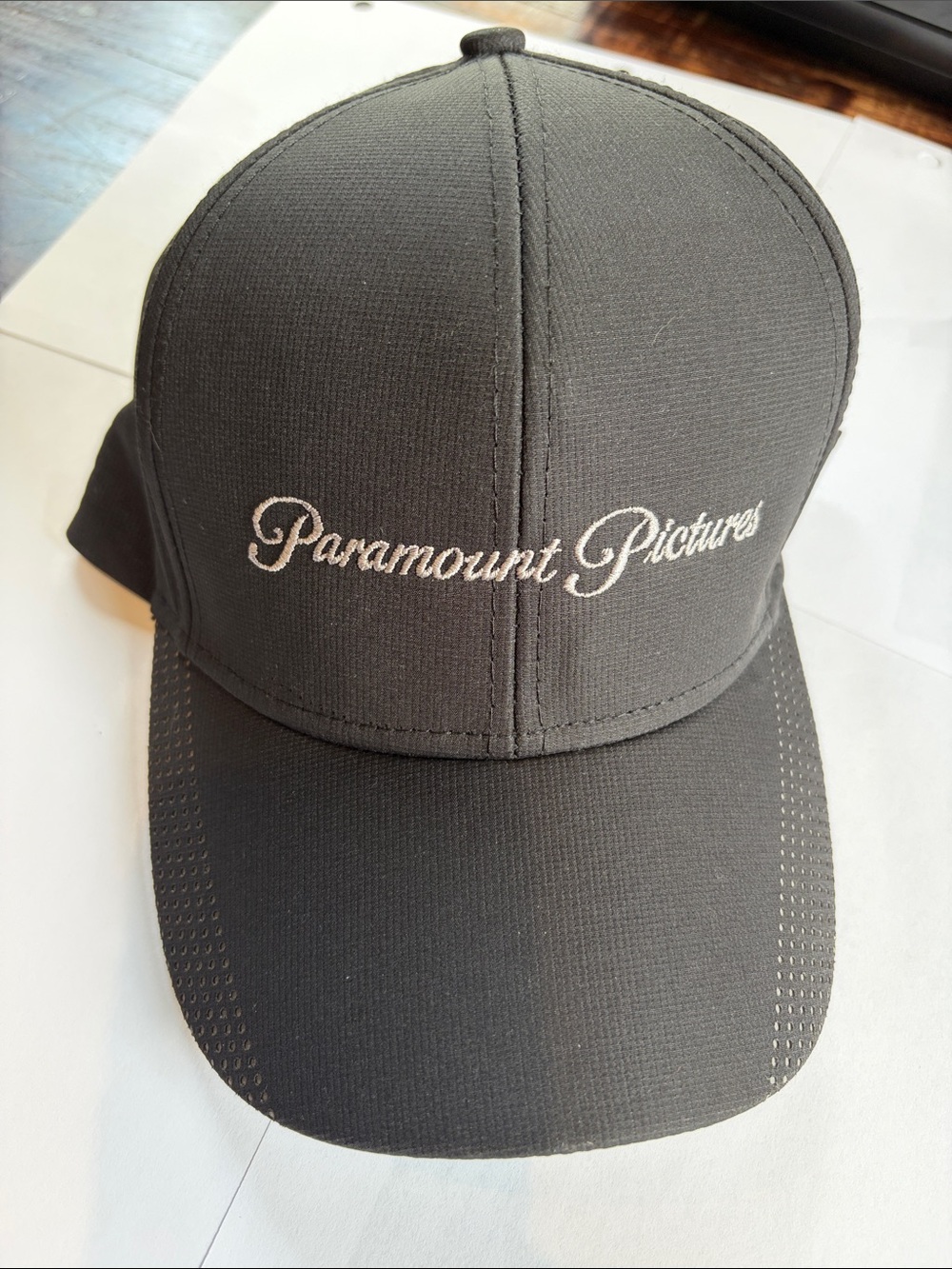 Paramount Pictures Black Baseball Dad Cap
